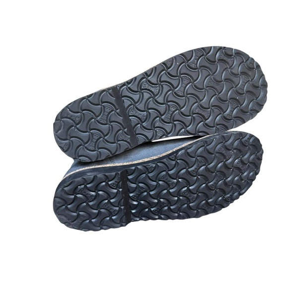 Birkenstock casual grunge Uppsala gray suede shearling ankle boots 40 - Picture 6 of 8